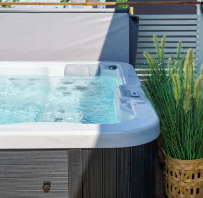 Poolcraft Ltd - close up of a hot tub