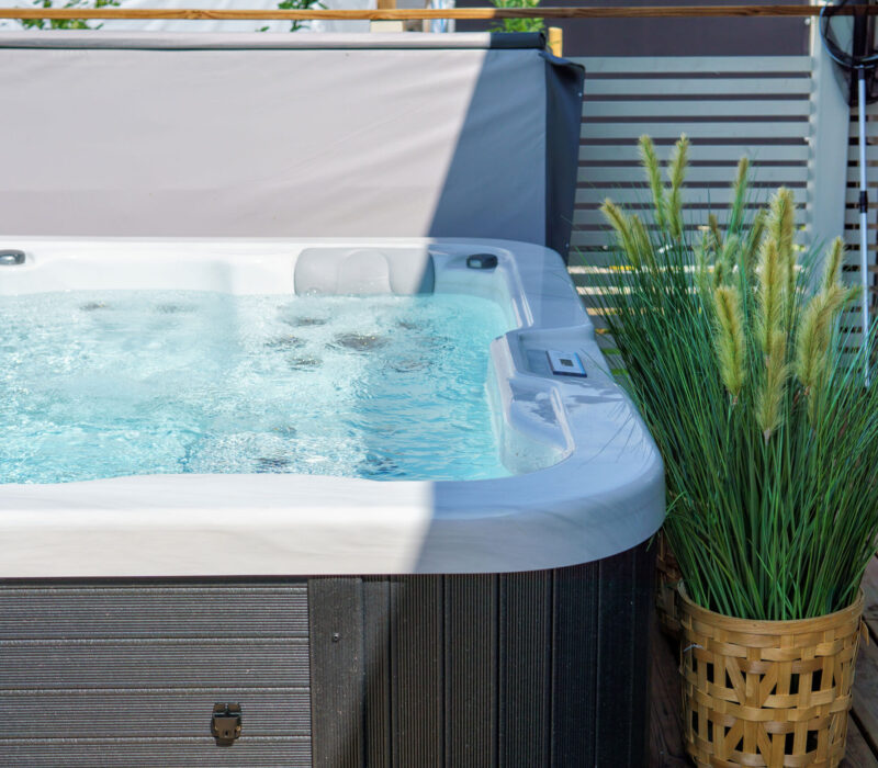 Poolcraft Ltd - close up of a hot tub