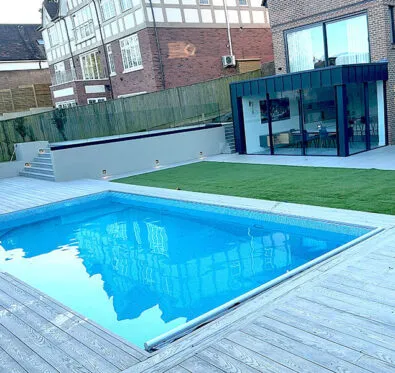 Poolcraft Ltd - Ascot case study - day time after shot