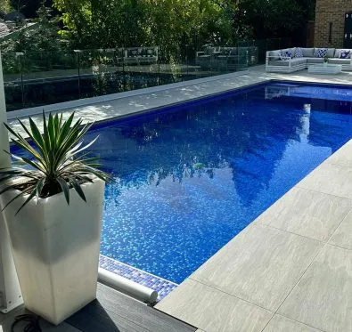 Poolcraft Ltd - Sunningdale case study - after shot of completed pool