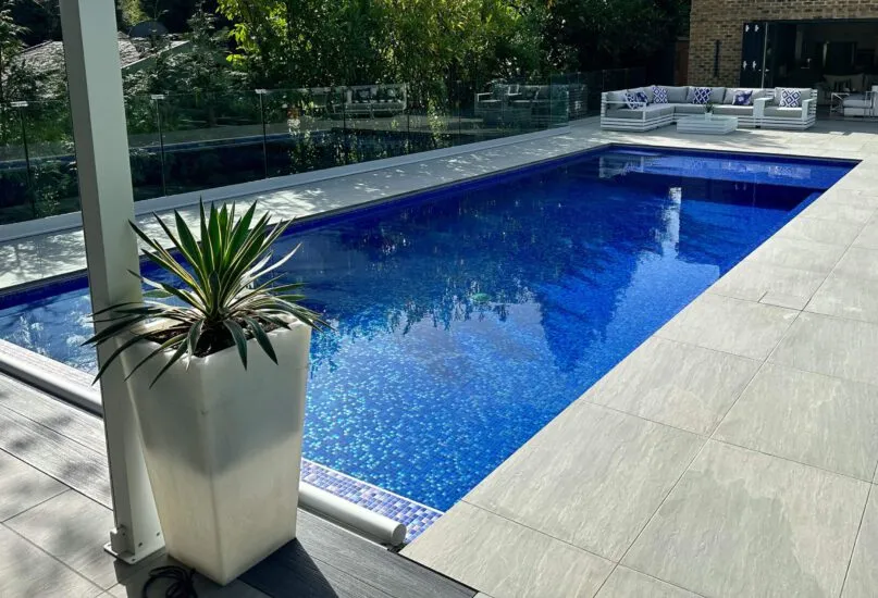 Poolcraft Ltd - Sunningdale case study - after shot of completed pool