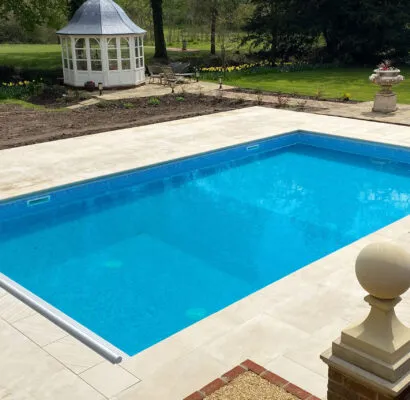 Poolcraft Ltd - Inground outside pool installation in Swallowfield