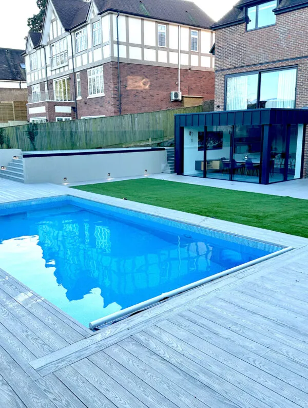 Poolcraft Ltd - Ascot case study - day time after shot